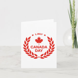 CARTÃO DIA DO CANADÁ