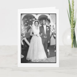 Cartão Dia do casamento