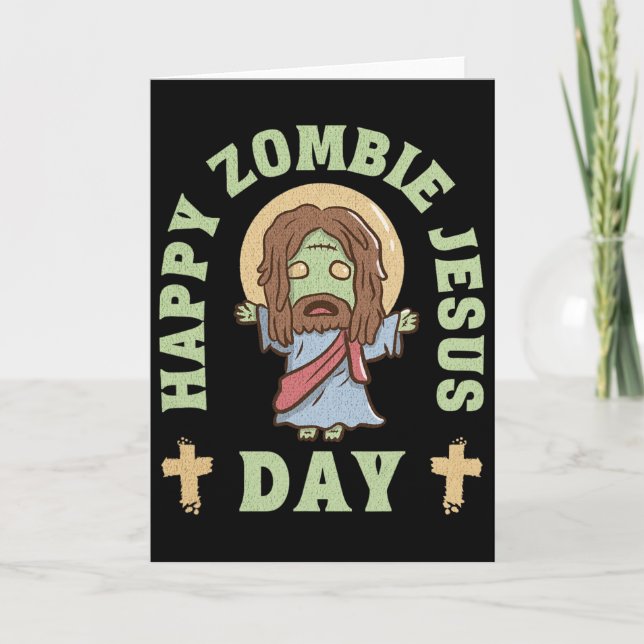 Cartão Dia do Jesus Zumbi  (Frente)