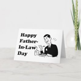 Cartão Dia do Padre-sogro