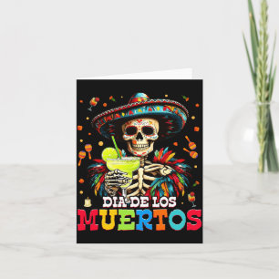 Cartão Dia dos Homens Agência Governamental Homem Skull A