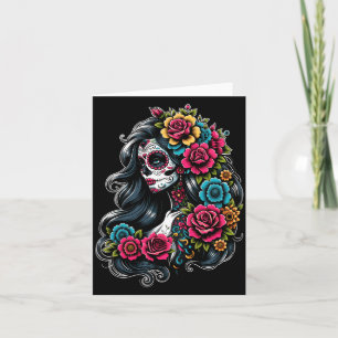 Cartão Dia dos Mortos La Catrina do Governo