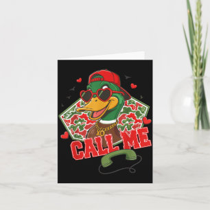Cartão Dia dos Namorados Camuflagem de Caça ao Pato Call