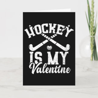 Cartão Dia dos Namorados Hockey é meu namorado - Hóquei e