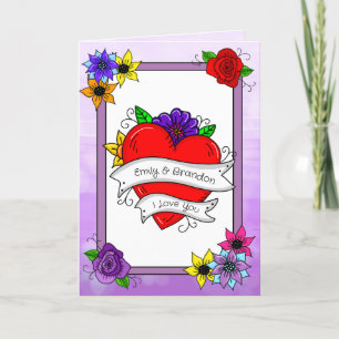 Cartão Dia dos Namorados Personalizado