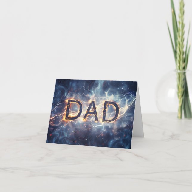 Cartão Dia dos Pais Arte Digital (Frente)