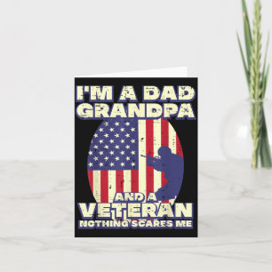 Cartão Dia dos Pais Avôs Veteranos Bandeira Pais Avós