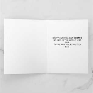 Cartão dia dos pais, camisa gravata trabalho, simples mod