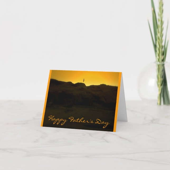 Cartão Dia dos pais feliz (Frente)