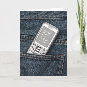 Cartão Dia dos pais   feliz do cunhado