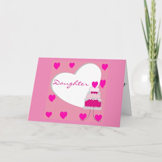 CARTÃO DIA ESPECIAL **FILHA ESPECIAL** FELIZ ANIVERSÁRIO (Frente)