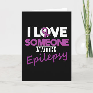 Cartão Dia Eu Amo Alguém Com Epilepsia Crise Guerreiro 