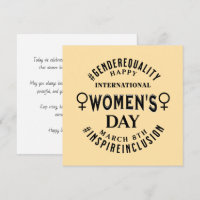 Dia Internacional da Mulher | 8 de Março Igualdade