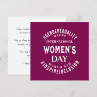 Dia Internacional da Mulher | 8 de Março Igualdade