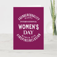 Dia Internacional da Mulher | 8 de Março Igualdade