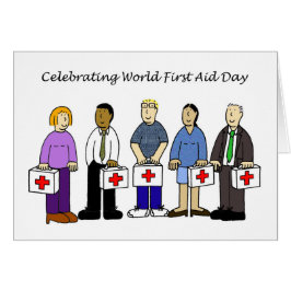 Cartão Dia Mundial de Primeiros Socorros