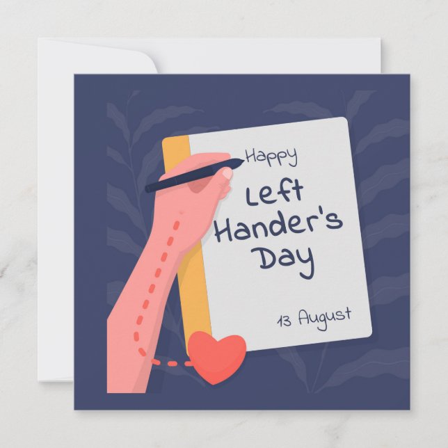 Cartão Dia Nacional da Esquerda (Frente)