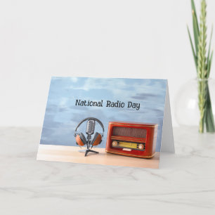 Cartão Dia Nacional da Rádio