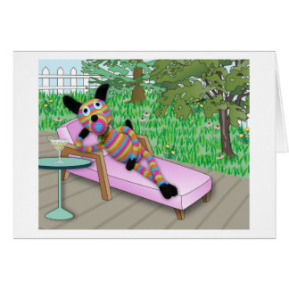 Cartão Dia preguiçoso