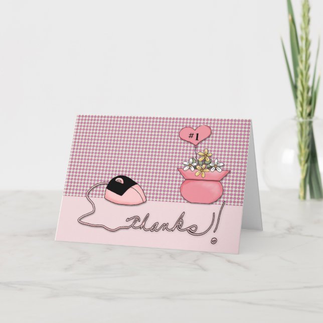 Cartão Dia Profissional Administrativo (Frente)