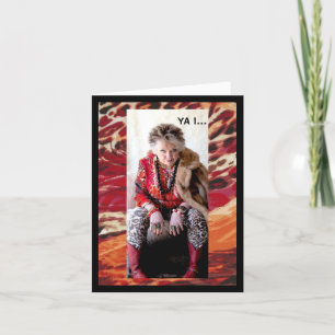 Cartão Dia Spa Humoroso com a máquina de lavar louça