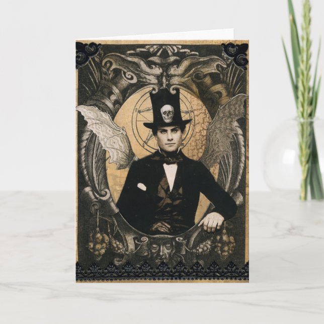 Cartão Diabo considerável (Frente)