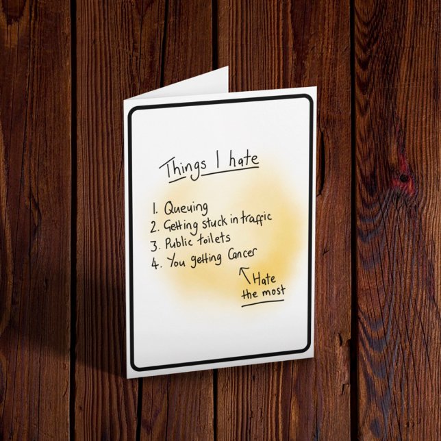 Cartão Diagnóstico do cancer (Criador carregado)