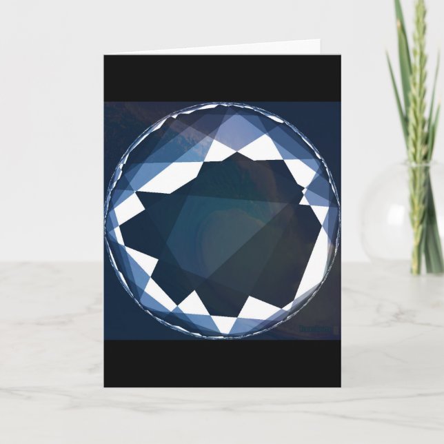 Cartão Diam Polygon (Frente)