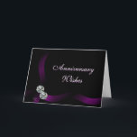Cartão Diamantes em Black3 - personalize ou personalize<br><div class="desc">Mude as palavras na parte dianteira e no interior deste cartão colorido dos ricos bonitos como você precisa como aniversários, aniversários, anúncios, convites, agradecem-lhe cartões e mais. Vá a minha SEÇÃO VARIADA ou à SEÇÃO NUPCIAL WEDDING dos ARTIGOS DE PAPELARIA e dos PRESENTES ver todos os artigos de harmonização. os...</div>