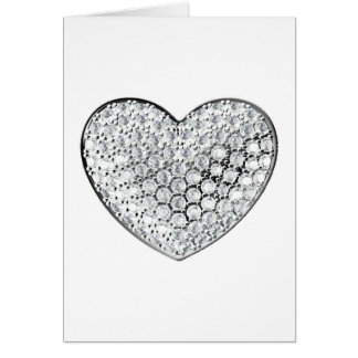 Cartão Diamond Heart