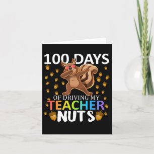 Cartão Dias De Dirigir Os Loucos Do Meu Professor 100.º D