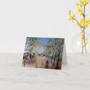 Cartão Dias de outono