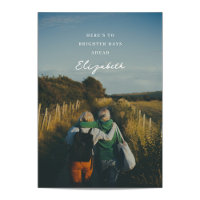 Dias Mais Brilhantes Vão Bem Em Breve