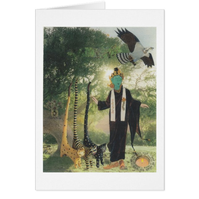 Cartão Dibble_Artworks_101_Green_Tara (Frente)