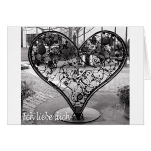 Cartão Dich do liebe de Ich