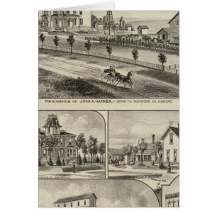 Cartão Dickinson County Residences, Kansas
