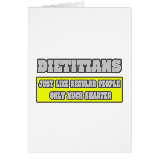 Cartão Dietistas... muito mais espertos (Frente)