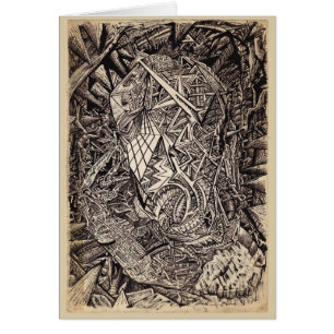 Cartão Diffartado (morador de caverna)