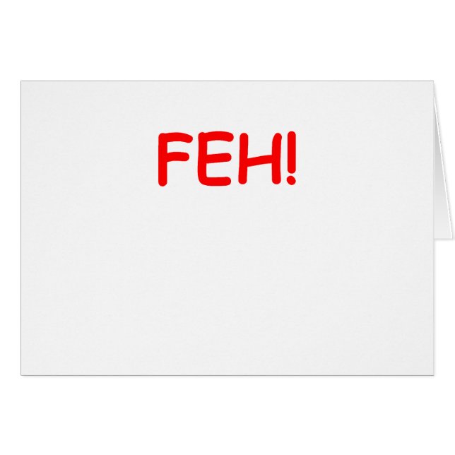 Cartão diga-o no yiddish (Frente Horizontal)