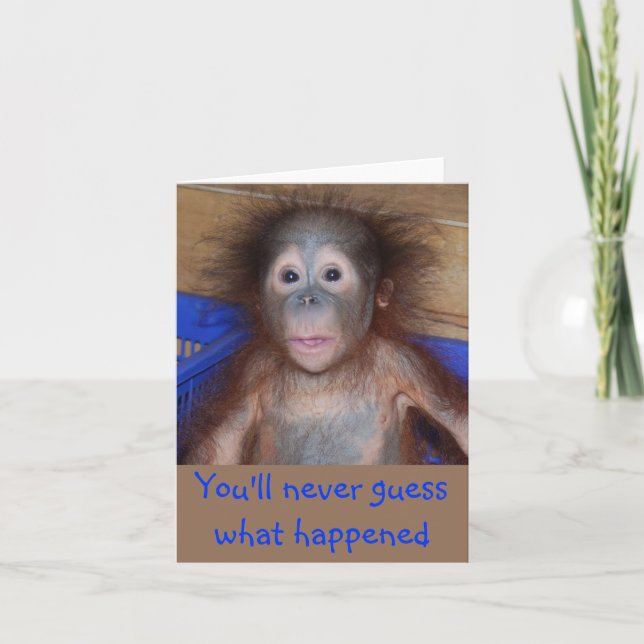 Cartão Diga Oi, adicione sua saudação (Frente)