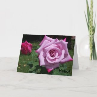 Cartão Diga "Olá" Aos Seus Amigos