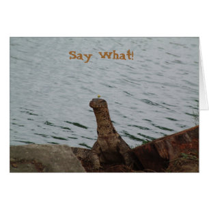 Cartão Diga que! Monitor de água