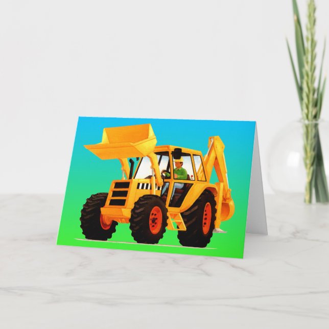 Cartão Digger Amarelo (Frente)