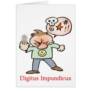 Cartão Digitus Impundicus