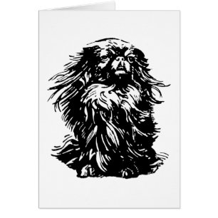 Cartão Dignidade Pekingese