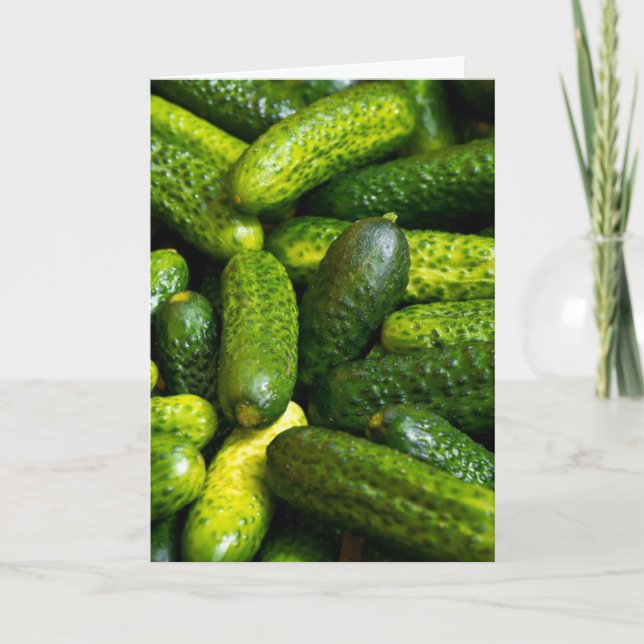 CARTÃO DILL PICKLES BIG DILL BIRTHDAY FUNNCARD (Frente)