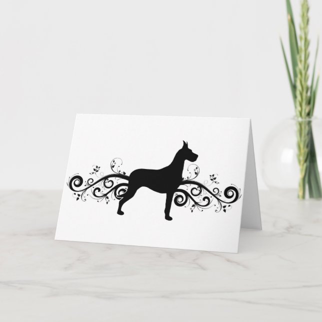 Cartão Dinamarquês extravagante (Frente)