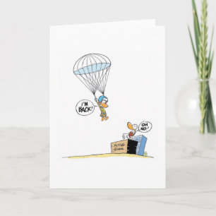 Cartão Ding Duck Greeting Card