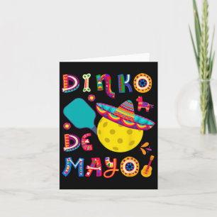 Cartão Dinko De Mayo Encantado Cinco De Mayo Engraçado Pi