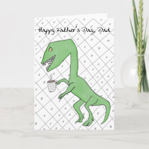Cartão Dino Dad